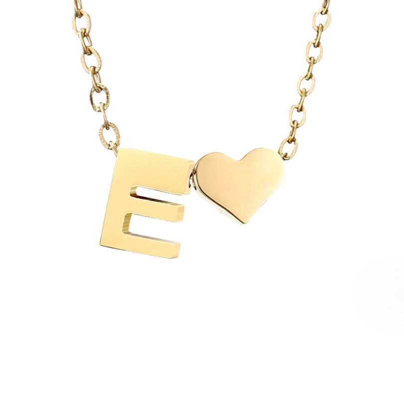 COLAR DE OURO AMOR E LETRA PARA SEMPRE