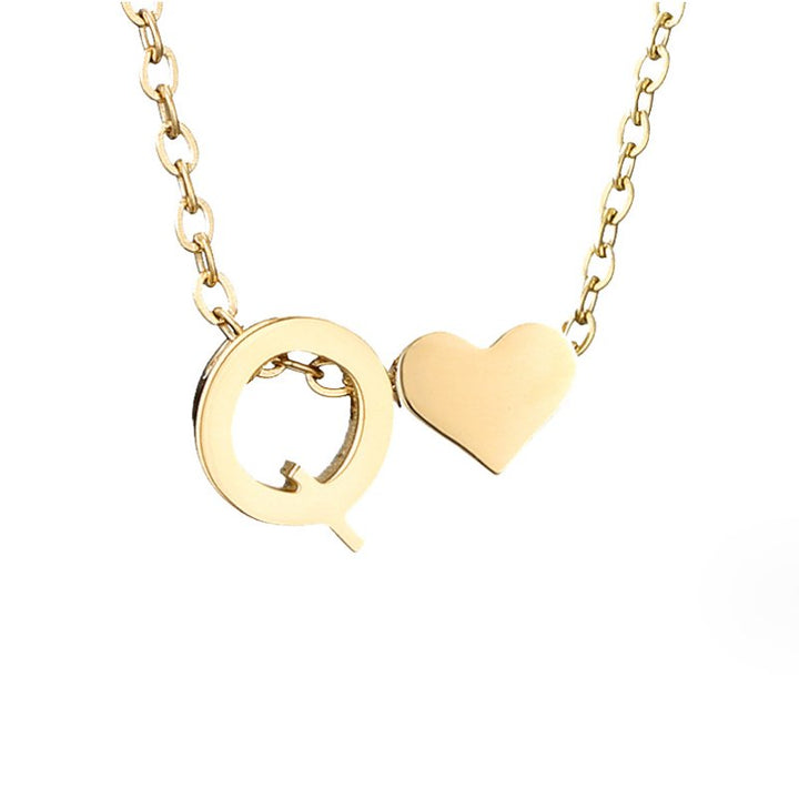 COLAR DE OURO AMOR E LETRA PARA SEMPRE