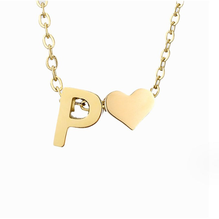COLAR DE OURO AMOR E LETRA PARA SEMPRE