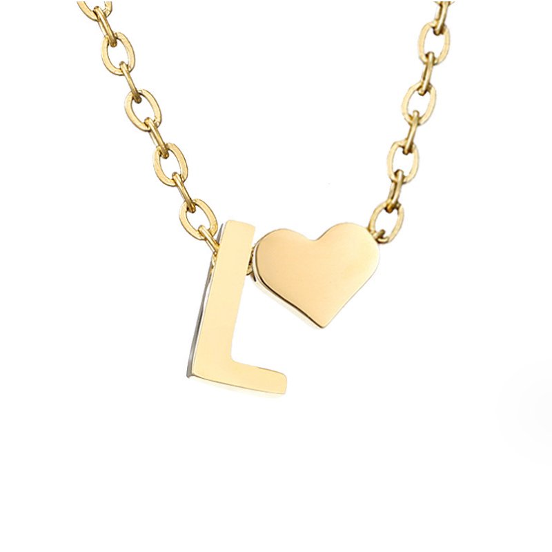 COLAR DE OURO AMOR E LETRA PARA SEMPRE