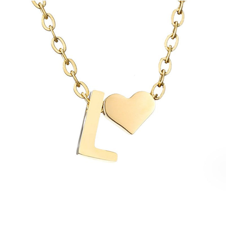 COLAR DE OURO AMOR E LETRA PARA SEMPRE
