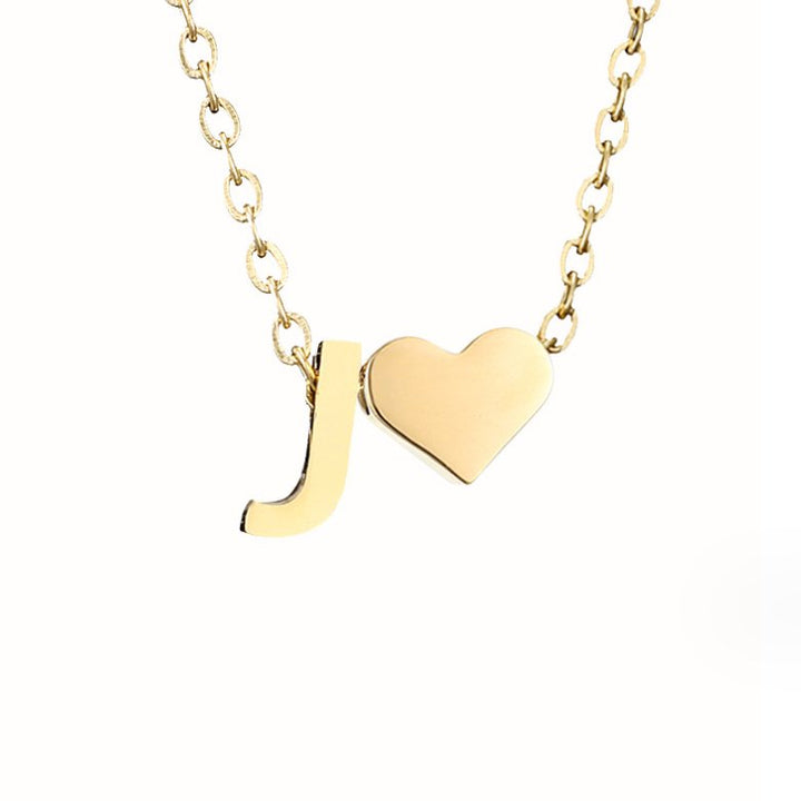 COLAR DE OURO AMOR E LETRA PARA SEMPRE