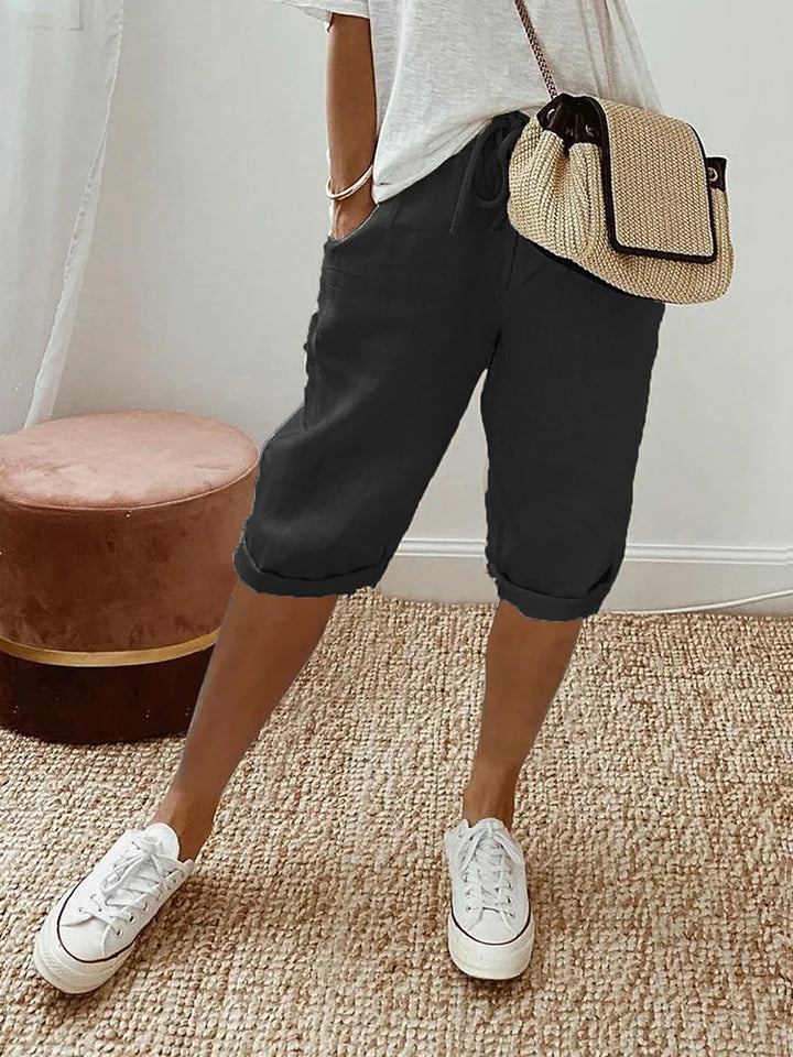 LUI™ – SHORTS DE ALGODÃO LEVE