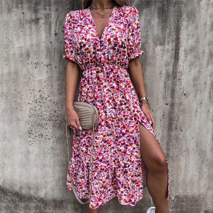 Ninna - Vestido Casual Floral