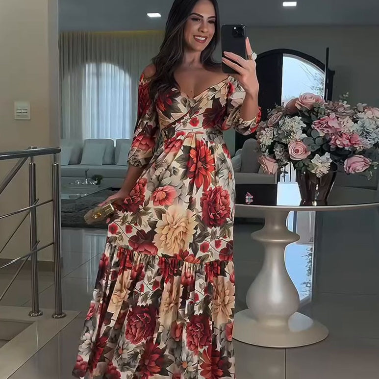 Vestido Maxi BlossomAura™