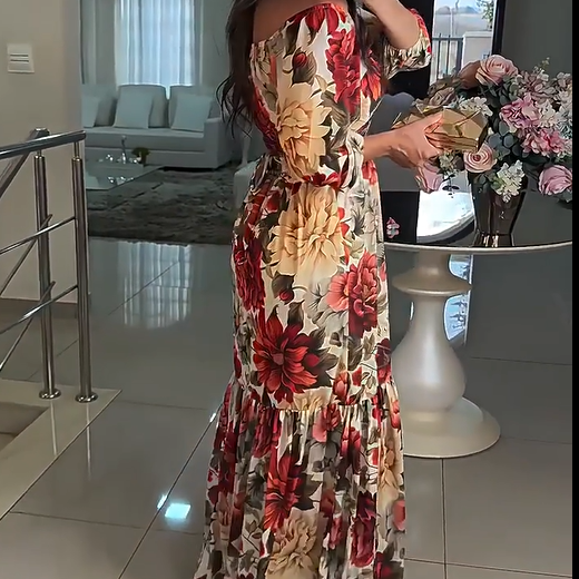 Vestido Maxi BlossomAura™
